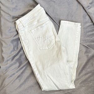 American Eagle Outfitters White Skinny Jeans